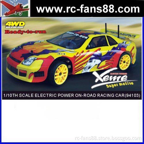 1/10th Scale Electric Powered On Road Touring Car EC-94103
